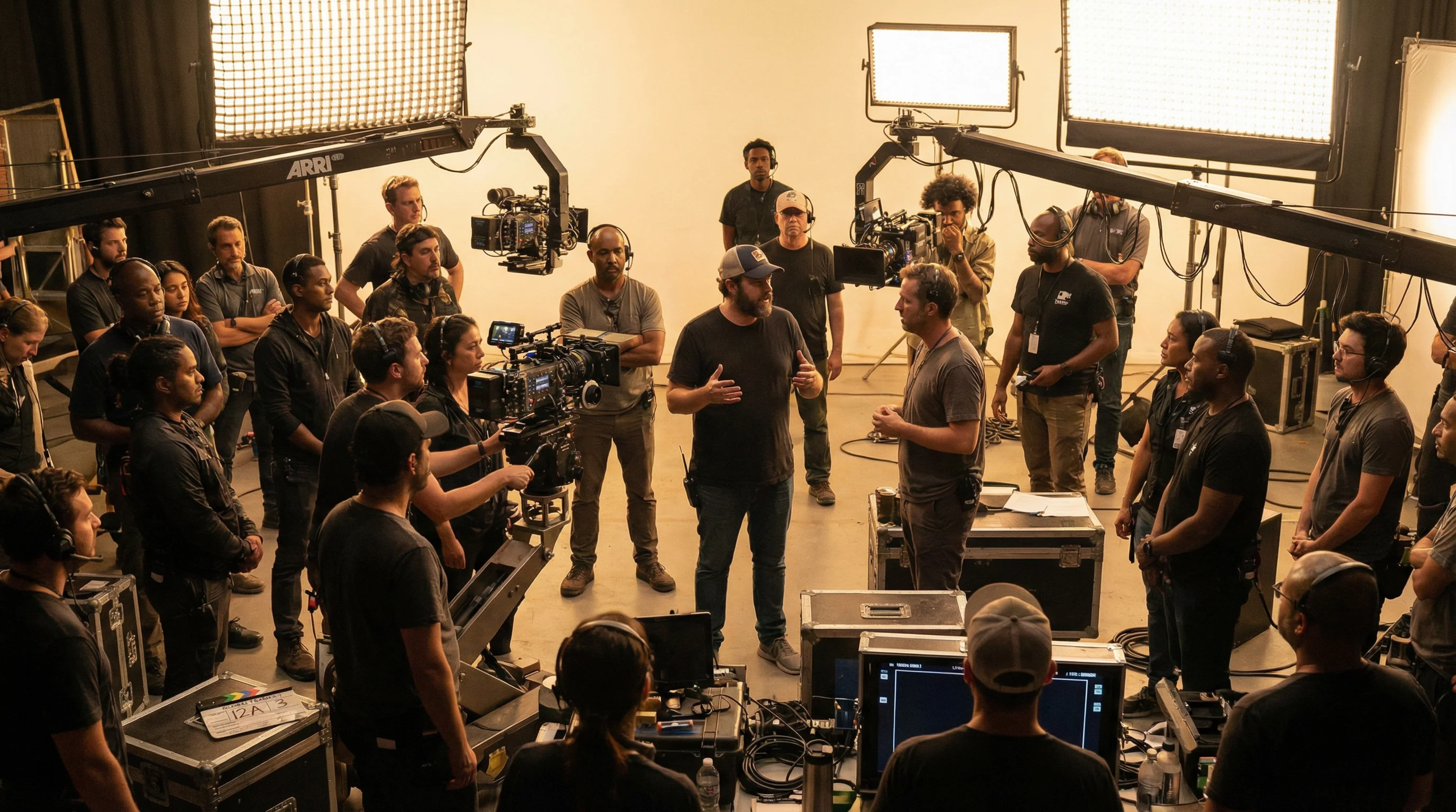 芒果视频传媒国际合作拍摄现场